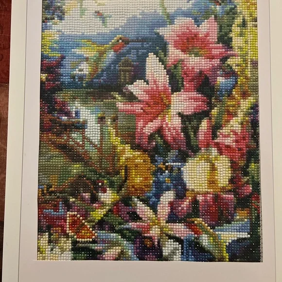 Completed Diamond Art